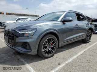 2021 Audi Q8 Premium Plus with VIN WA1EVAF13MD001455, listed as a Copart auction lot 54712313 with 30,394 mi miles. Bid and sale history available at carsss.com. Image 1.