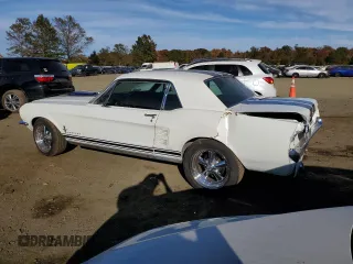 1967 Ford Mustang с VIN 7R01C118397, выставлен на аукционе Copart как лот 75399644 с пробегом 14 004 миль миль и Списание • Salvage title. История ставок и продаж доступна на DreamBid. Изображение 2.
