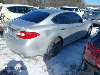 2013 Infiniti M z VIN JN1BY1AR6DM602407, wystawiony jako IAAI lot #41617455 z przebiegiem 99 195 mil mil oraz . Historia ofert i sprzedaży dostępna na DreamBid. Obrazek 4.