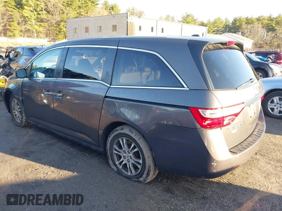 2013 Honda Odyssey EX-L with VIN 5FNRL5H64DB034860, listed as a IAAI auction lot 42013204 with 104,314 mi miles and . Bid and sale history available at carsss.com. Image 14.