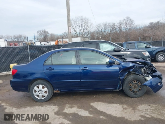 2008 Toyota Corolla CE with VIN 1NXBR32E88Z004581, listed as a IAAI auction lot 38783379 with 150,497 mi miles and . Bid and sale history available at DreamBid. Image 13.