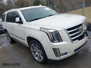 2015 Cadillac Escalade Premium with VIN 1GYS4NKJ9FR547587, listed as a IAAI auction lot 41556378 with 155,038 mi miles. Bid and sale history available at carsss.com. Image 1.