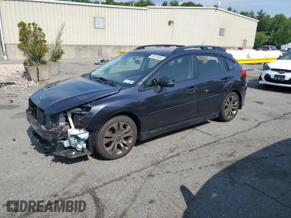 2015 Subaru Impreza Special Sports Premium with VIN JF1GPAT69F8292568, listed as a Copart auction lot 59614885 with 130,865 mi miles and Clean title. Bid and sale history available at DreamBid. Image 1.
