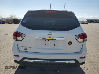 2016 Nissan Pathfinder S with VIN 5N1AR2MN5GC665783, listed as a Copart auction lot 72045174 with 96,330 mi miles and Salvage title. Bid and sale history available at DreamBid. Image 6.