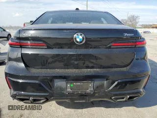 2024 BMW 7 Series 760i xDrive with VIN WBA33EJ00RCS16956, listed as a Copart auction lot 48790845 with 9,958 mi miles and Salvage title. Bid and sale history available at DreamBid. Image 6.