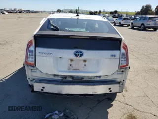 2013 Toyota Prius One with VIN JTDKN3DU7D1733686, listed as a Copart auction lot 49822995 with Not Provided miles and Salvage Title. Bid and sale history available at DreamBid. Image 6.