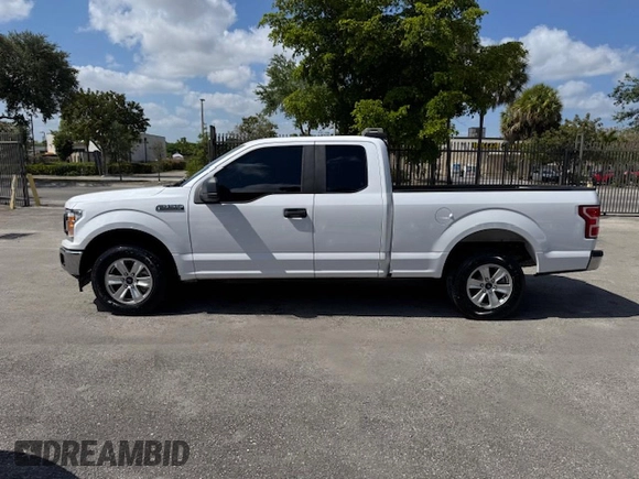 2020 Ford F-150 XL with VIN 1FTEX1C50LKE46270, listed as a Copart auction lot 54717115 with 41,241 mi miles and Non Repairable. Bid and sale history available at DreamBid. Image 12.