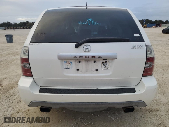 2006 Acura MDX Touring w/Navi with VIN 2HNYD18816H516910, listed as a Copart auction lot 76055544 with 118,244 mi miles and Salvage Title. Bid and sale history available at carsss.com. Image 6.