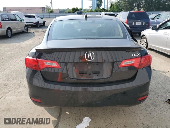 2014 Acura ILX Technology with VIN 19VDE1F76EE006289, listed as a Copart auction lot 59666025 with 112,542 mi miles and Salvage title. Bid and sale history available at DreamBid. Image 6.