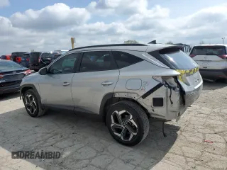 2023 Hyundai Tucson SEL with VIN 5NMJFCAE5PH287912, listed as a Copart auction lot 55416985 with 25,418 mi miles and Salvage title. Bid and sale history available at DreamBid. Image 2.