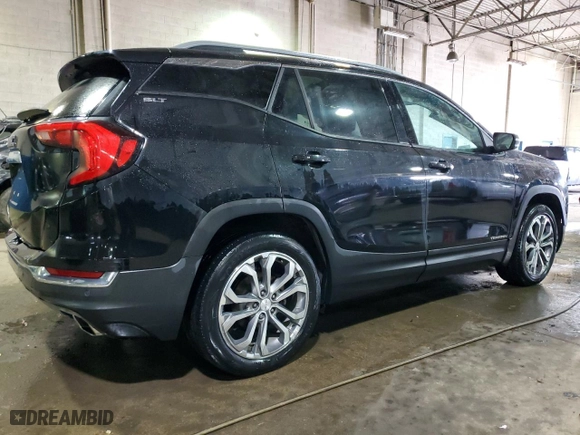 2018 GMC Terrain SLT with VIN 3GKALPEX7JL338952, listed as a Copart auction lot 44200315 with 74,728 mi miles and Salvage Title. Bid and sale history available at carsss.com. Image 3.
