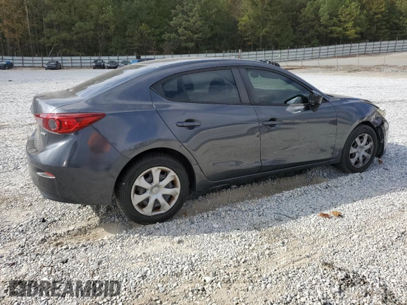 2015 Mazda 3 i SV with VIN JM1BM1T74F1226492, listed as a Copart auction lot 78924504 with 90,456 mi miles and Salvage Title. Bid and sale history available at DreamBid. Image 3.