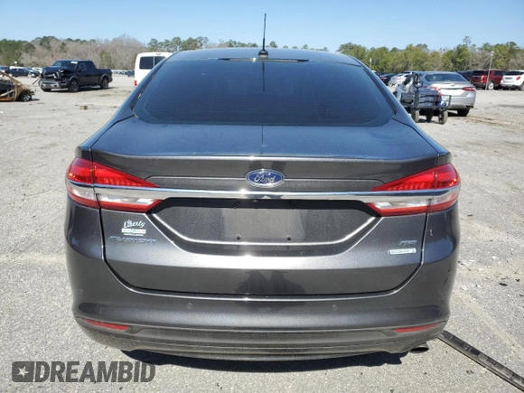 2018 Ford Fusion SE with VIN 3FA6P0HD1JR252599, listed as a Copart auction lot 45666525 with 61,405 mi miles and Salvage Title. Bid and sale history available at DreamBid. Image 6.