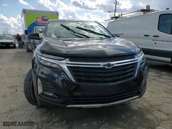 2022 Chevrolet Equinox LT with VIN 3GNAXKEV8NL185268, listed as a Copart auction lot 47127565 with 22,235 mi miles and Salvage Title. Bid and sale history available at carsss.com. Image 12.