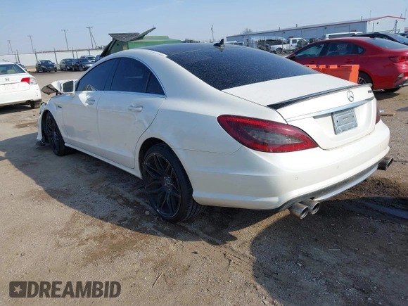 2014 Mercedes-Benz CLS-Class CLS 550 with VIN WDDLJ9BB4EA103636, listed as a IAAI auction lot 41861074 with 97,527 mi miles. Bid and sale history available at carsss.com. Image 3.