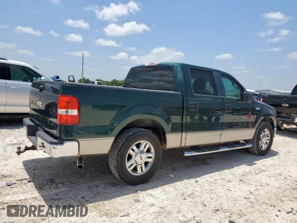 2007 Ford F-150 XLT with VIN 1FTRW12W57KC45033, listed as a Copart auction lot 64672335 with 129,137 mi miles and Salvage title. Bid and sale history available at DreamBid. Image 3.