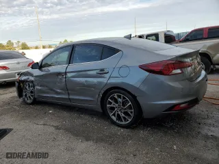 2019 Hyundai Elantra SEL with VIN 5NPD84LF0KH451355, listed as a Copart auction lot 87553415 with 65,498 mi miles and Non Repairable. Bid and sale history available at carsss.com. Image 2.