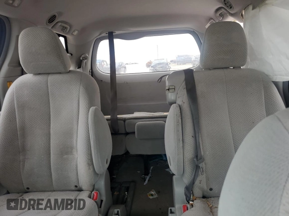 2012 Toyota Sienna LE AAS with VIN 5TDKK3DC8CS183853, listed as a Copart auction lot 51315015 with 178,193 mi miles and Salvage Title. Bid and sale history available at carsss.com. Image 10.
