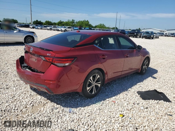 2023 Nissan Sentra SV z VIN 3N1AB8CV5PY269389, wystawiony jako Copart lot #55864775 z przebiegiem 24 964 mil mil oraz Szkoda całkowita • Salvage title. Historia ofert i sprzedaży dostępna na DreamBid. Obrazek 3.