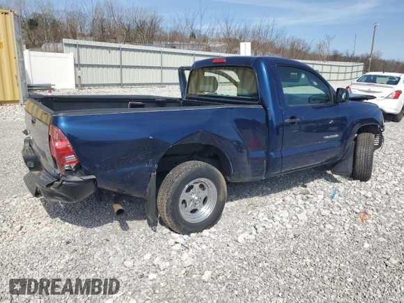 2007 Toyota Tacoma with VIN 5TENX22N57Z403911, listed as a Copart auction lot 52569695 with 0 mi miles and Salvage Title. Bid and sale history available at carsss.com. Image 3.