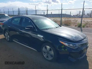 2019 Kia Optima EX z VIN KNAGU4LE1K5031956, wystawiony jako IAAI lot #41960170 z przebiegiem 109 917 mil mil oraz . Historia ofert i sprzedaży dostępna na DreamBid. Obrazek 1.