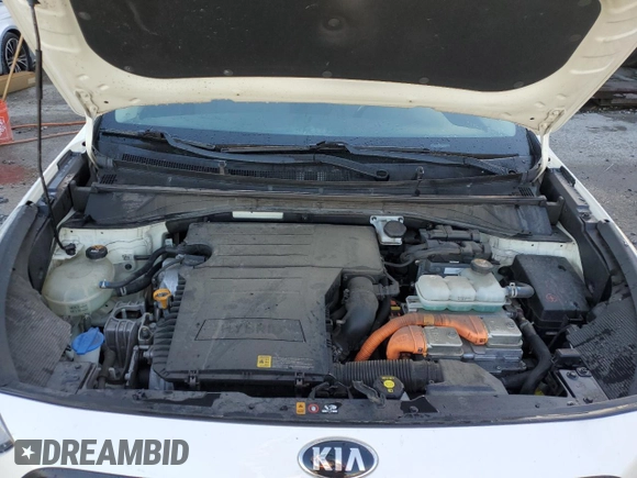 2019 Kia Niro LX with VIN KNDCB3LC2K5346717, listed as a Copart auction lot 45313825 with 122,338 mi miles and Salvage Title. Bid and sale history available at DreamBid. Image 12.