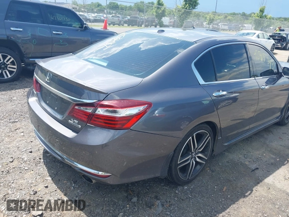 2017 Honda Accord Touring with VIN 1HGCR3F98HA015928, listed as a IAAI auction lot 42553437 with 168,902 mi miles and . Bid and sale history available at DreamBid. Image 4.