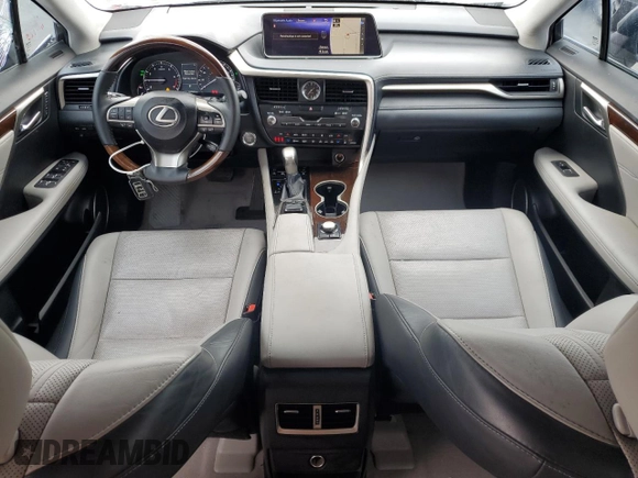 2017 Lexus RX 350 with VIN 2T2ZZMCA8HC066740, listed as a Copart auction lot 59396615 with 54,768 mi miles and Salvage title. Bid and sale history available at DreamBid. Image 8.