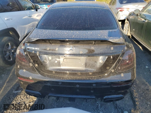 2019 Mercedes-Benz E 63 S AMG with VIN WDDZF8KBXKA552790, listed as a Copart auction lot 82524134 with 73,830 mi miles and Salvage Title. Bid and sale history available at DreamBid. Image 6.