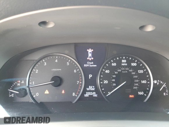 2013 Lexus LS 460 z VIN JTHBL5EF9D5119294, wystawiony jako Copart lot #56279765 z przebiegiem 200 349 mil mil oraz Szkoda całkowita • Salvage title. Historia ofert i sprzedaży dostępna na DreamBid. Obrazek 9.
