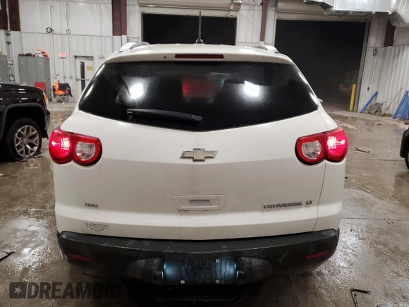 2011 Chevrolet Traverse 1LT with VIN 1GNKVGED9BJ285557, listed as a Copart auction lot 87309424 with 161,068 mi miles and Non Repairable. Bid and sale history available at DreamBid. Image 6.