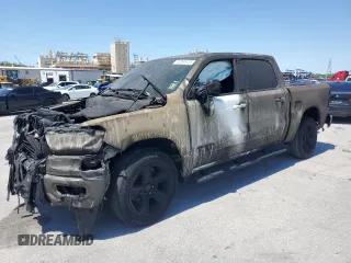 2022 Ram 1500 Lone Star with VIN 1C6RREFTXNN446296, listed as a Copart auction lot 47091415 with Not provided miles and Salvage title. Bid and sale history available at DreamBid. Image 1.
