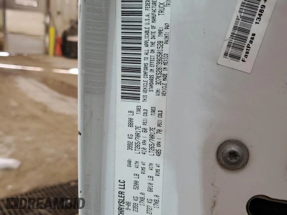 2009 Dodge Ram 2500 SLT with VIN 3D7KS28T99G501528, listed as a Copart auction lot 41564875 with 224,324 mi miles and Salvage Title. Bid and sale history available at carsss.com. Image 12.