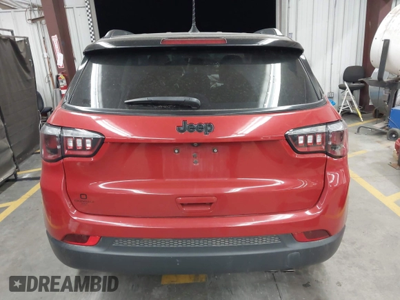 2021 Jeep Compass Altitude with VIN 3C4NJCBB4MT587363, listed as a IAAI auction lot 42540626 with 85,683 mi miles and . Bid and sale history available at DreamBid. Image 15.