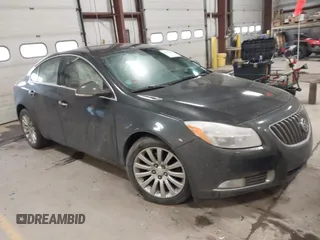 2013 Buick Regal Turbo Premium 1 with VIN 2G4GS5EVXD9249651, listed as a IAAI auction lot 41527820 with 128,686 mi miles. Bid and sale history available at carsss.com. Image 1.