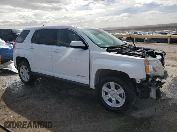 2012 GMC Terrain SLE-1 with VIN 2GKALMEK8C6306733, listed as a Copart auction lot 48407265 with 89,803 mi miles and Salvage Title. Bid and sale history available at carsss.com. Image 4.
