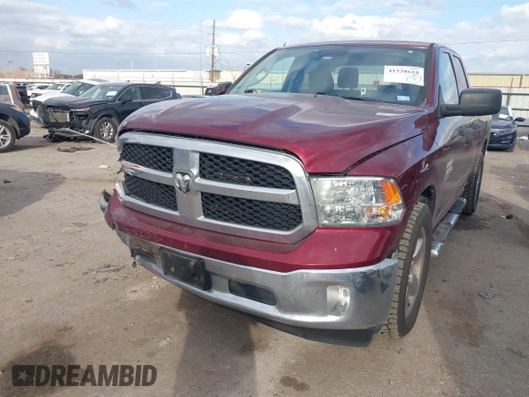 2019 Ram 1500 Classic Tradesman with VIN 1C6RR6FG7KS581371, listed as a IAAI auction lot 41538618 with 64,202 mi miles. Bid and sale history available at carsss.com. Image 17.