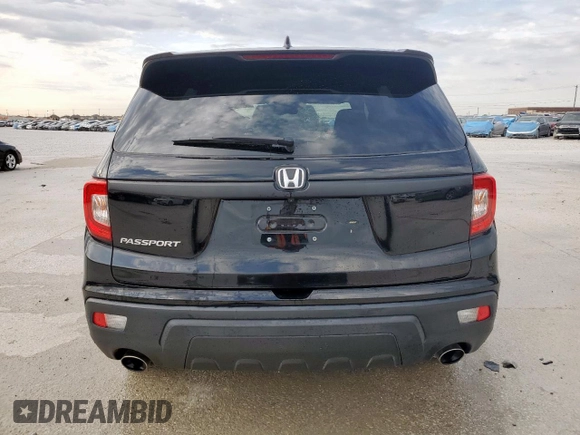 2019 Honda Passport EX-L with VIN 5FNYF7H50KB003009, listed as a Copart auction lot 50445685 with 61,313 mi miles and Salvage Title. Bid and sale history available at carsss.com. Image 6.