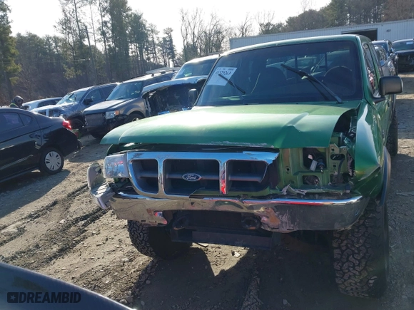 1999 Ford Ranger XLT with VIN 1FTZR15X3XPA13058, listed as a IAAI auction lot 41329263 with 96,926 mi miles. Bid and sale history available at carsss.com. Image 12.