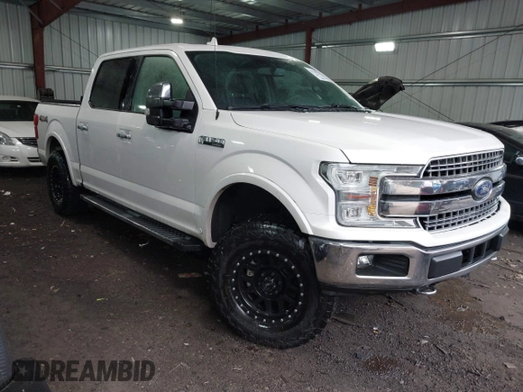 2018 Ford F-150 XL with VIN 1FTEW1EP2JFC26488, listed as a IAAI auction lot 41794421 with 97,069 mi miles. Bid and sale history available at carsss.com. Image 1.