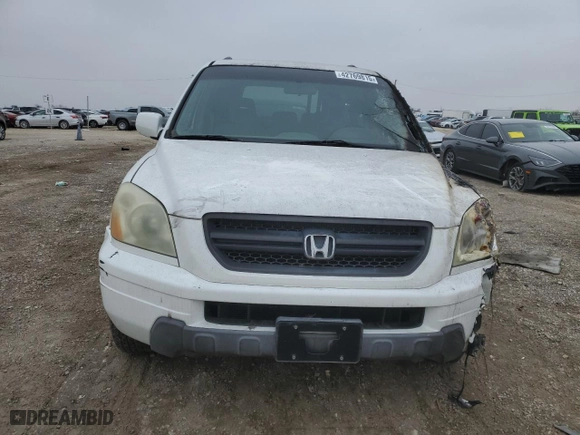 2004 Honda Pilot EX with VIN 2HKYF18634H539236, listed as a Copart auction lot 42769815 with 0 mi miles and Salvage Title. Bid and sale history available at carsss.com. Image 5.