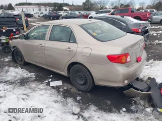 2009 Toyota Corolla with VIN 1NXBU40E19Z052903, listed as a IAAI auction lot 41305719 with 141,625 mi miles and . Bid and sale history available at carsss.com. Image 3.