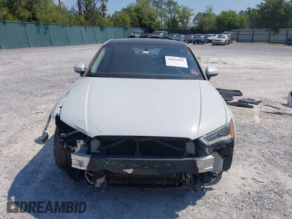 2015 Audi A3 1.8T Premium with VIN WAUACGFF8F1117549, listed as a IAAI auction lot 42059983 with 80,494 mi miles. Bid and sale history available at carsss.com. Image 13.