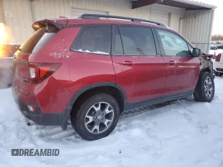 2022 Honda Passport TrailSport z VIN 5FNYF8H66NB007634, wystawiony jako Copart lot #88159235 z przebiegiem 31 590 mil mil oraz Szkoda całkowita • Salvage title. Historia ofert i sprzedaży dostępna na DreamBid. Obrazek 3.