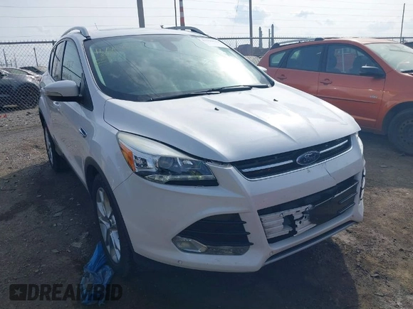 2015 Ford Escape Titanium with VIN 1FMCU9J98FUC76491, listed as a IAAI auction lot 41790638 with 158,196 mi miles and . Bid and sale history available at DreamBid. Image 1.