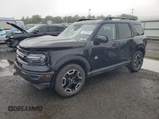 2022 Ford Bronco Sport Outer Banks with VIN 3FMCR9C65NRE29452, listed as a Copart auction lot 61391625 with 11,838 mi miles and Salvage title. Bid and sale history available at DreamBid. Image 1.