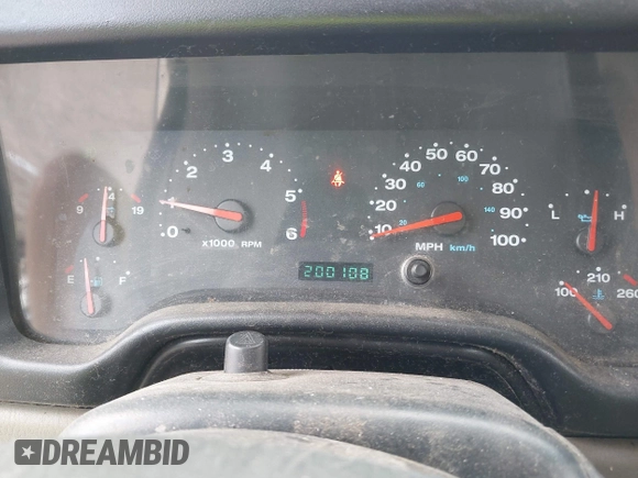 2004 Jeep Wrangler Sahara with VIN 1J4FA59S54P740417, listed as a IAAI auction lot 42382078 with 200,108 mi miles and . Bid and sale history available at DreamBid. Image 7.