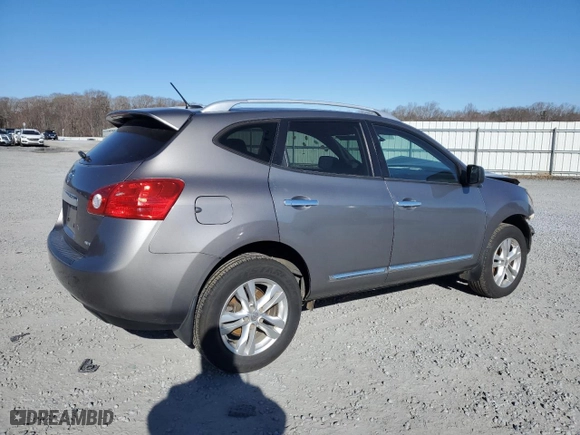 2015 Nissan Rogue Select S with VIN JN8AS5MV2FW753234, listed as a Copart auction lot 46261795 with 110,887 mi miles and Salvage Title. Bid and sale history available at carsss.com. Image 3.