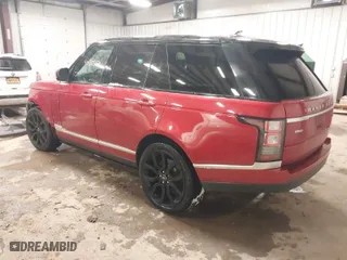 2015 Land Rover Range Rover Supercharged with VIN SALGS2TF4FA235162, listed as a IAAI auction lot 41485554 with NaN miles. Bid and sale history available at carsss.com. Image 3.