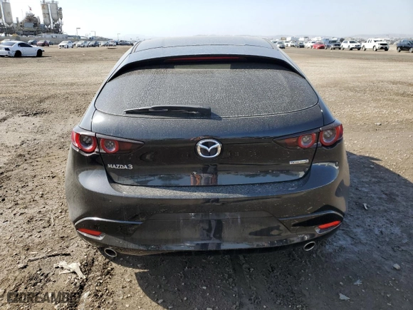 2019 Mazda Mazda3 Hatchback with VIN JM1BPALM9K1105013, listed as a Copart auction lot 48929143 with 47,139 mi miles. Bid and sale history available at carsss.com. Image 6.